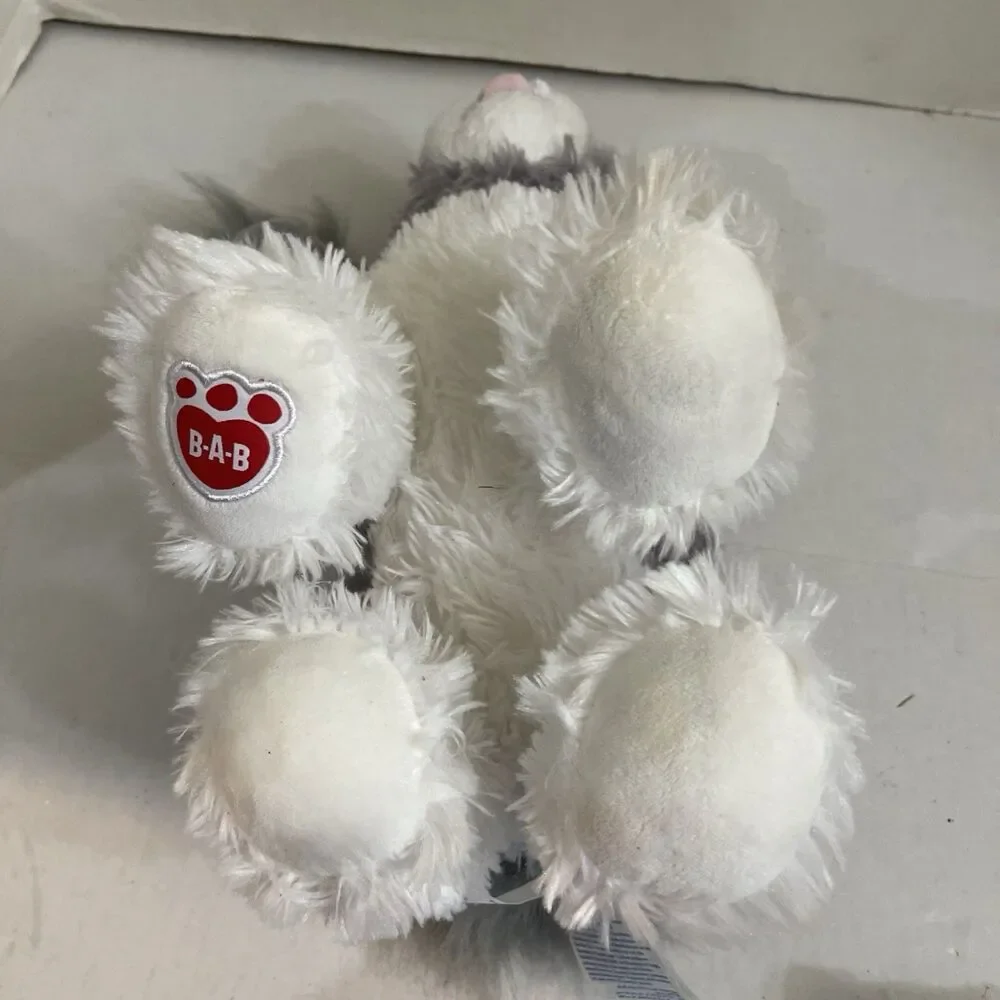 Build a Bear Promise Pets Shih Tzu Puppy Plush Dog Stuffed Animal Gray White